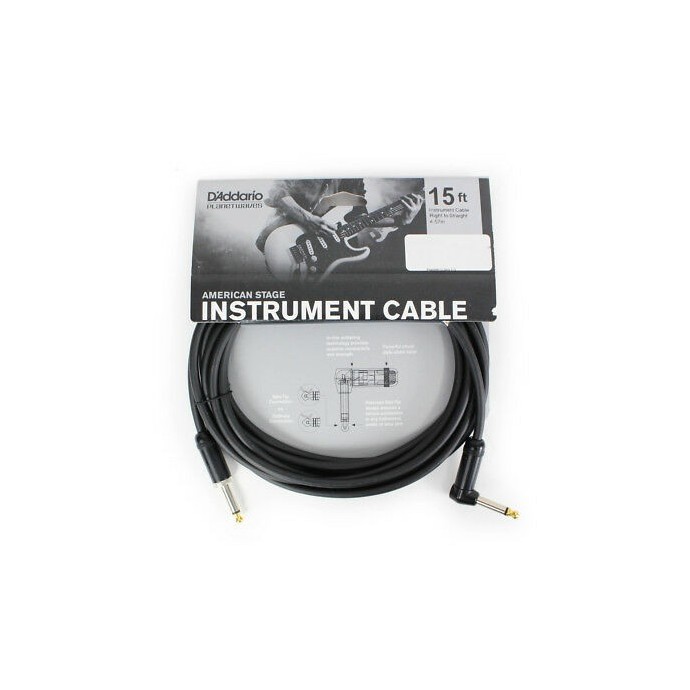 Cable p/Instrumentos, American Stage, Plug Neutrik Recto / Angular, 5m