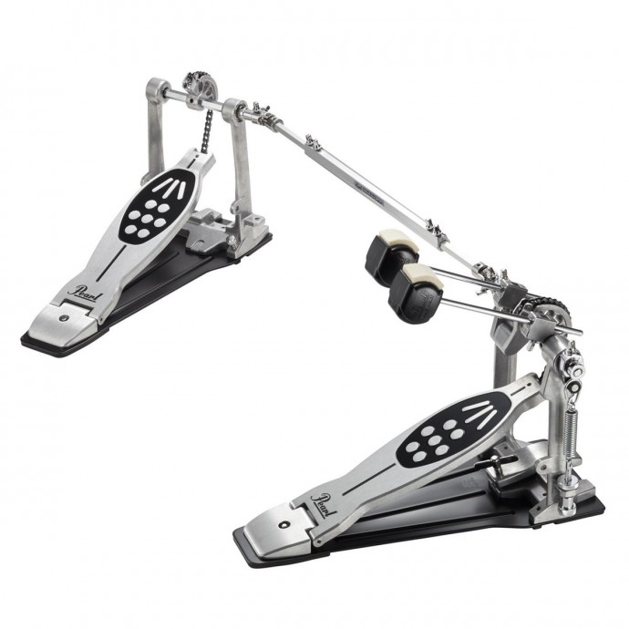 BASS DRUM DOUBLE PEDAL, COMPLETE SET