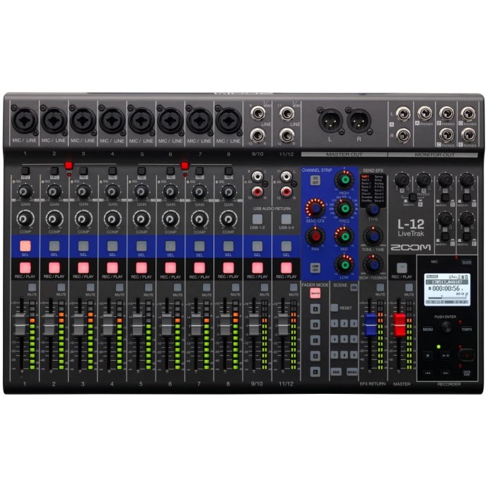 L-12   Mixer Digital 12 canalaes