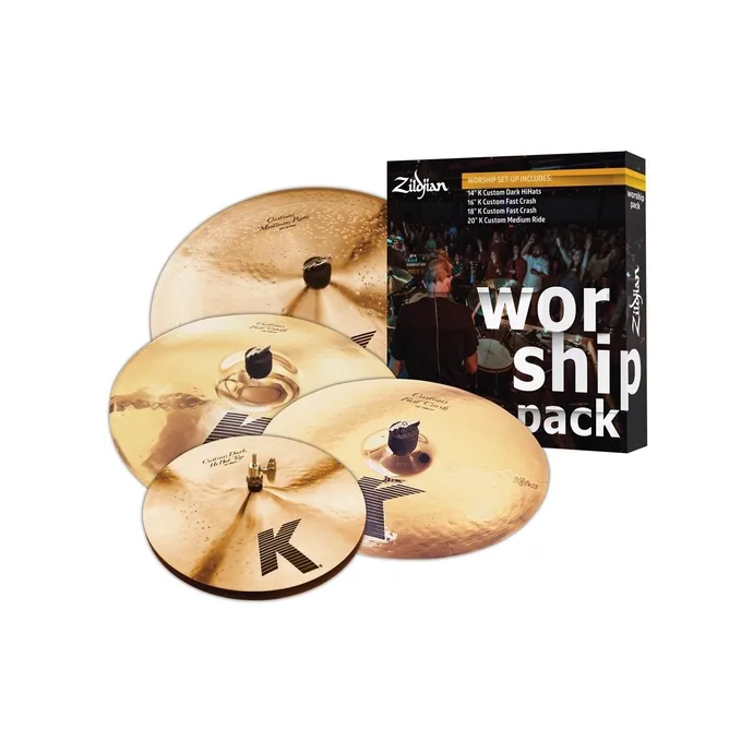 Set Platillos   K Custom Series  Workship Cymbal Pack