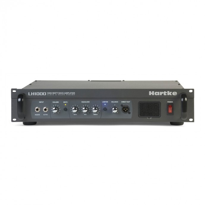 Hartke LH1000 cabezal para bajo valvular 2x500 watts.