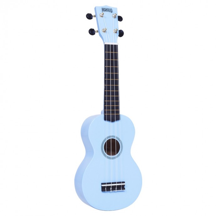 Ukelele, tipo soprano, con cuerpo y mango de sengon, puente de Mahogany, Celeste