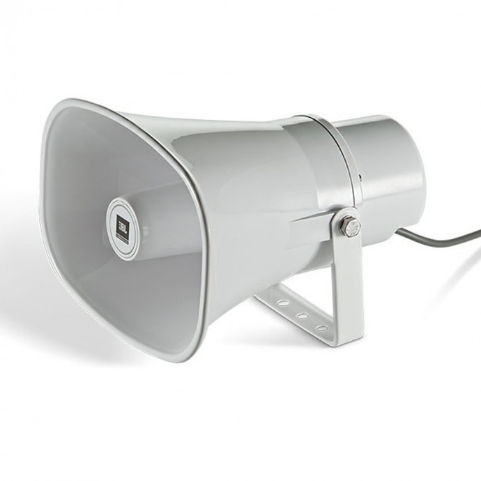 Bocina ABS Exterior IP65, Paging Horn, 15w, 50º/70º, 400 Hz – 7.5 kHz, 70/100v, c: Blanco