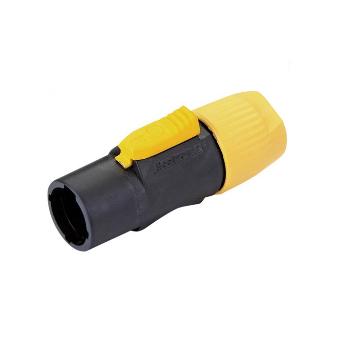 Conector powercon macho p/ cable (nueva generación) p/ intemperie  (norma IP65)